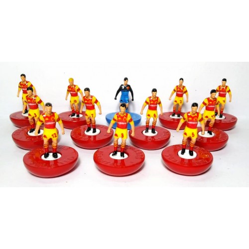 Subbuteo Andrew Table Soccer Athinaikos 1991-92 on Classic Hasbro bases